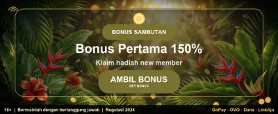 Bonus Selamat Datang Melimpah